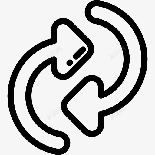 交换图标png_新图网 https://ixintu.com UI 交换 变化 多媒体的选择 改变 箭头符号