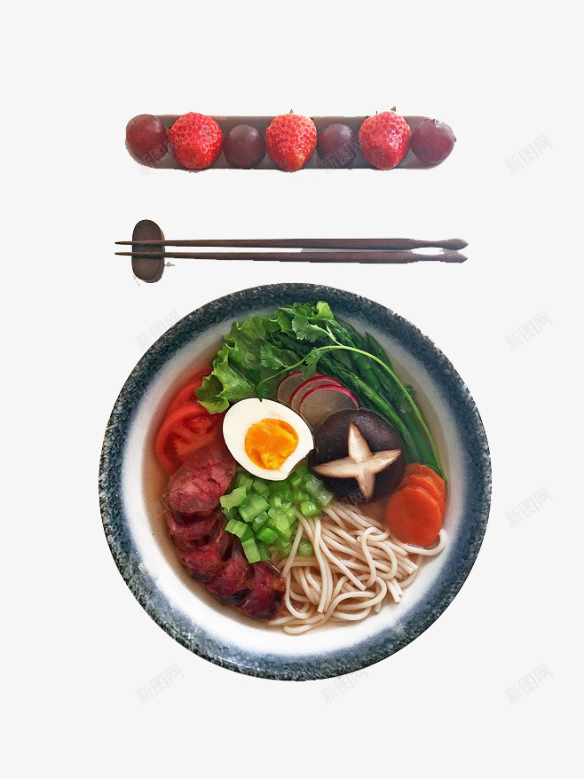 面png免抠素材_新图网 https://ixintu.com 方便面 牛肉面 美食 面条 餐饮 香菇 鸡蛋