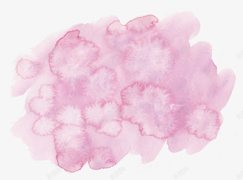 粉色创意水粉水彩画png免抠素材_新图网 https://ixintu.com 创意 水彩画 水粉 粉色 粉色水粉