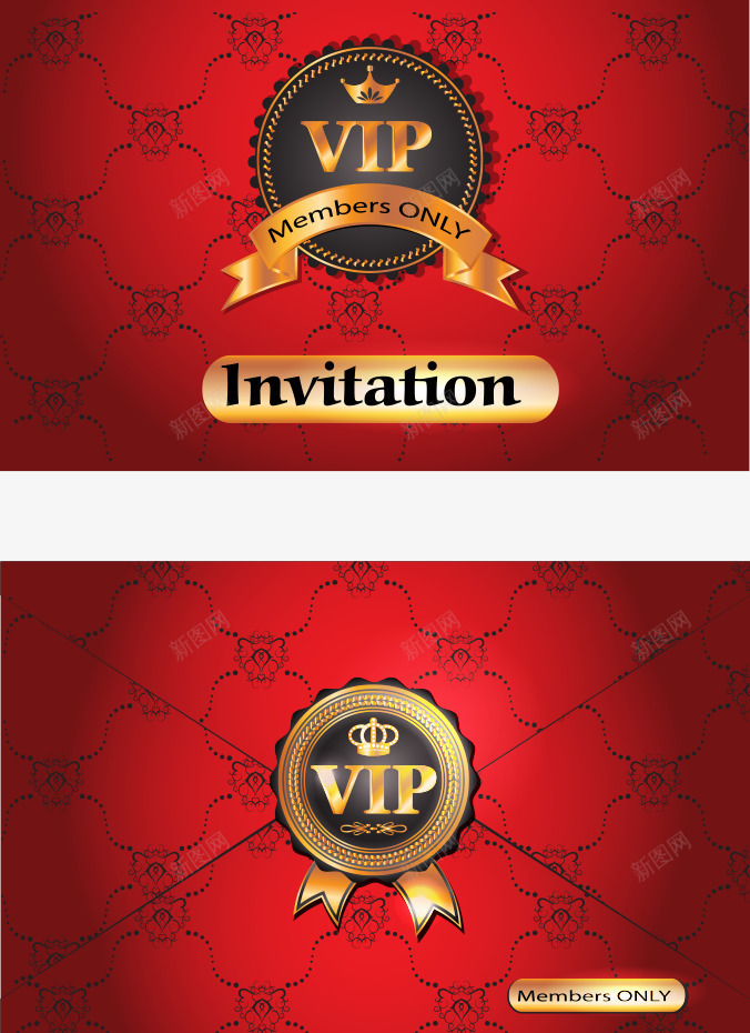 金色徽章VIP卡png免抠素材_新图网 https://ixintu.com VIP卡 会员卡 矢量会员卡 金色徽章