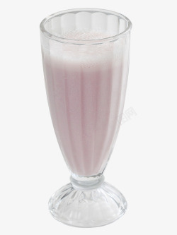 浅紫色的香芋奶昔素材