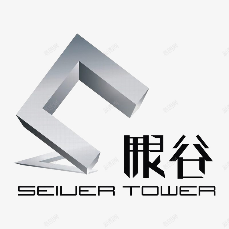 眼谷logo图标psd_新图网 https://ixintu.com 3D效果 logo 地产 字体设计 排版设计