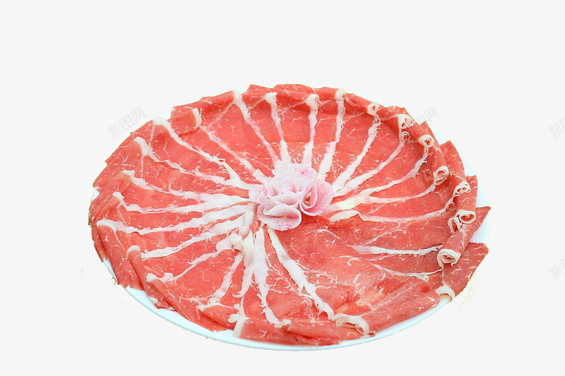 牛里脊肉png免抠素材_新图网 https://ixintu.com 原料 牛肉 牛里脊 盘子 食物 食物原料 餐饮美食