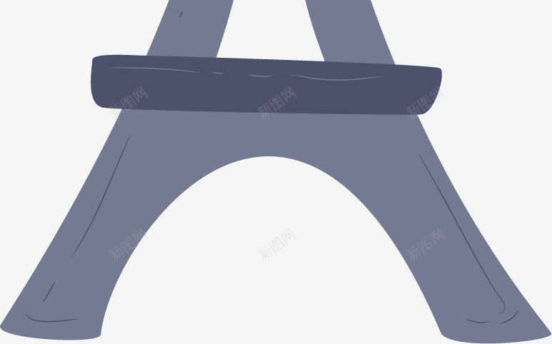 创意手绘巴黎铁塔矢量图ai免抠素材_新图网 https://ixintu.com 不规则图形 创意 卡通 建筑物 手绘 抽象 铁塔 矢量图