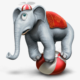 大象circusicons图标png_新图网 https://ixintu.com elephant 大象