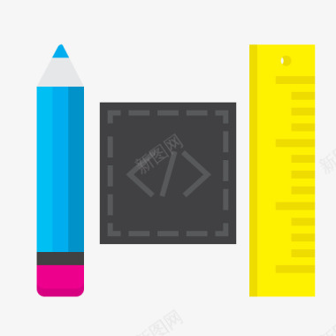 铅笔项目要求尺任务技术CM图标图标