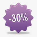 出售百分比从coquetteiconsset图标png_新图网 https://ixintu.com 30 off percent sale 从 出售 百分比
