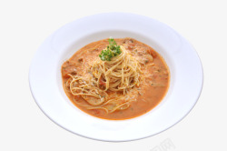 咖喱汤带汤意大利面高清图片