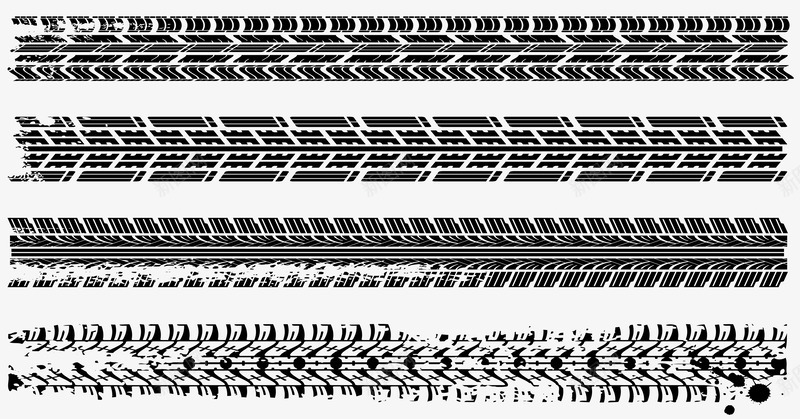 车印装饰png免抠素材_新图网 https://ixintu.com 免抠素材 矢量素材 车印 轮胎印
