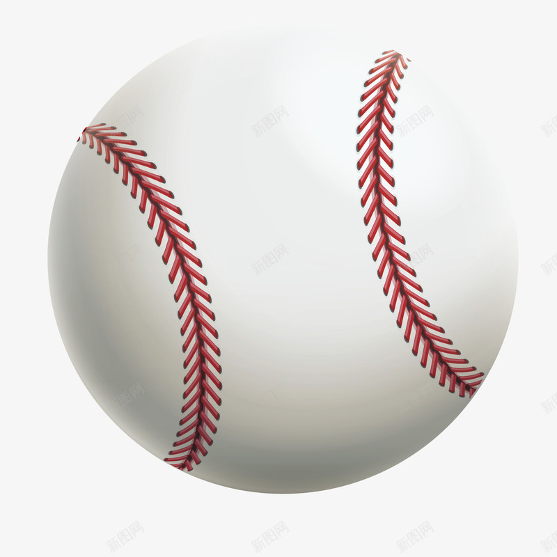 棒球png免抠素材_新图网 https://ixintu.com 3D 比赛 球具 白色PNG 装饰 运动PNG