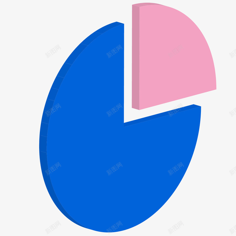 饼状图图标png_新图网 https://ixintu.com UI图标 扁平化UI 手机图标 游戏UI 界面UI 网页UI 饼状图