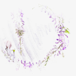 紫藤花瀑布素材