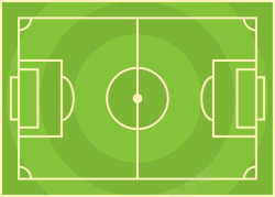 足球场地图标设计卡通手绘足球场案矢量图图标高清图片
