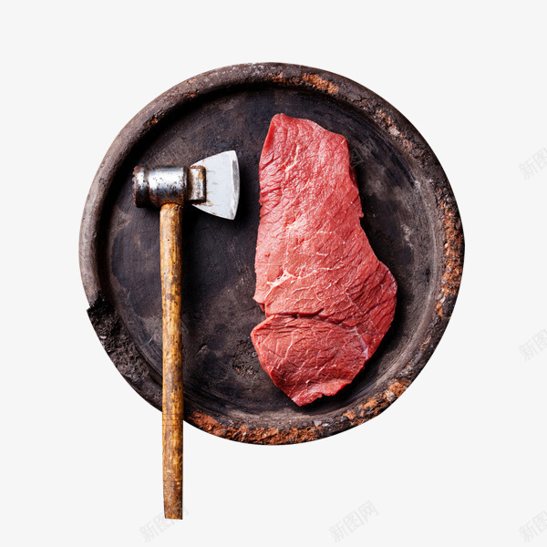 新鲜牛肉png免抠素材_新图网 https://ixintu.com 产品实物 荤菜 营养 黄牛