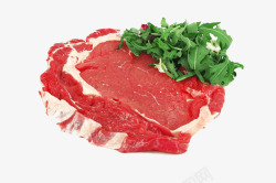 一块牛肉卡通牛腿肉高清图片