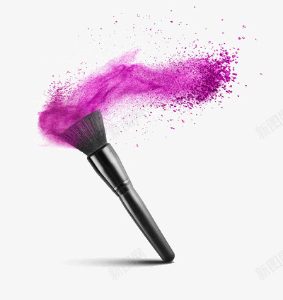 紫色粉末png免抠素材_新图网 https://ixintu.com 拍摄 粉刷 艺术