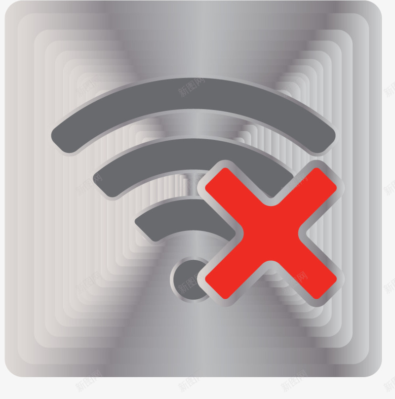 方形反光wifi信号图标png_新图网 https://ixintu.com WIFI信号格 wifi wifi信号 信号格 反光wifi 方形 无线网信号 普通