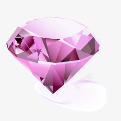 紫色钻石立体紫色钻石星星矢量图高清图片