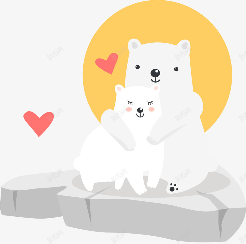 卡通情人节爱心小熊png免抠素材_新图网 https://ixintu.com LOVE 婚礼 小动物 情人节 浪漫 爱心小熊 爱情