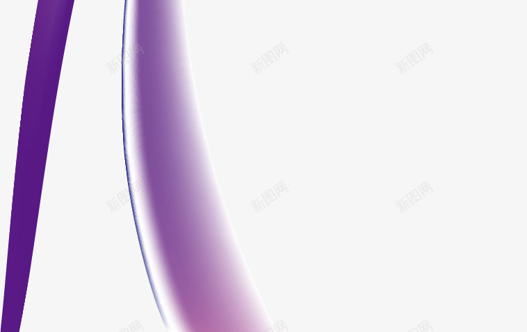 紫色清新曲线效果元素png免抠素材_新图网 https://ixintu.com 免抠PNG 效果元素 曲线 清新 紫色