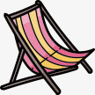 海边沙滩睡椅UI图标png_新图网 https://ixintu.com ui 图标 沙滩 海边 睡椅