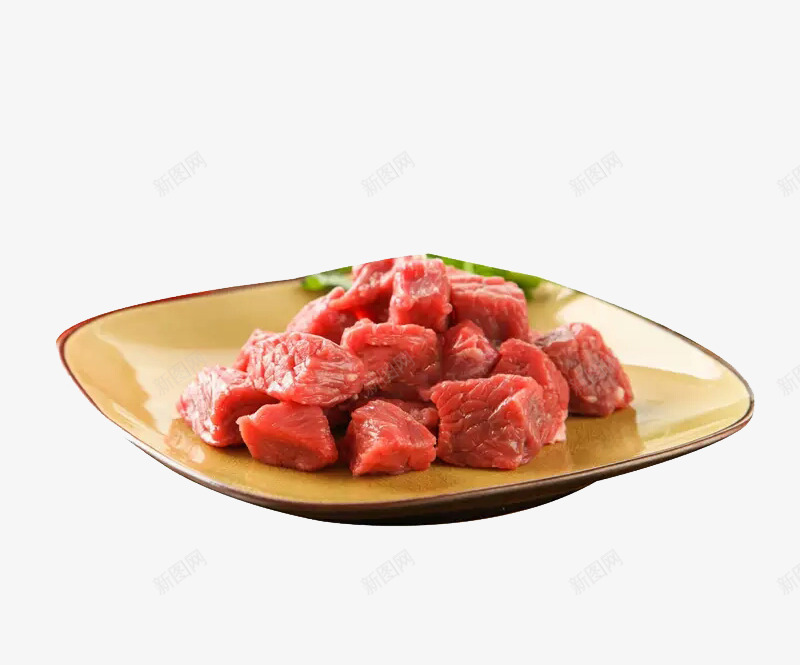 牛腩块png免抠素材_新图网 https://ixintu.com 新鲜牛肉 牛肉 生鲜 瘦肉 美食