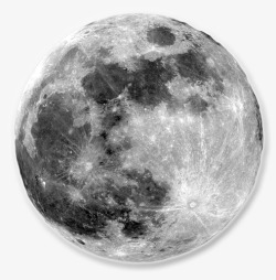 灰色月球素材