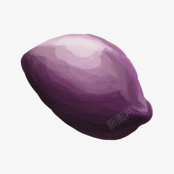 紫薯装饰素材