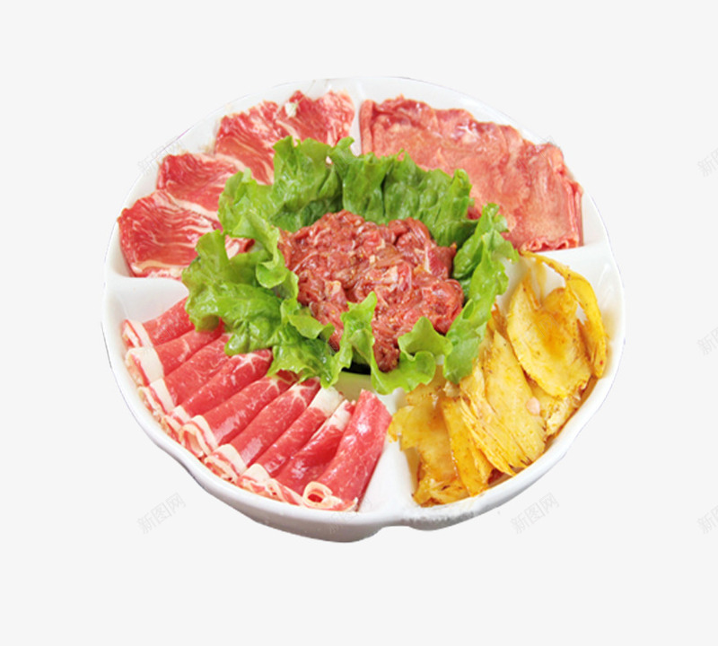 美味的肥牛png免抠素材_新图网 https://ixintu.com 火锅食材 牛肉 生菜 羊肉 美味食品 肥牛