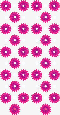 紫色格子背景菊花欧式桌布底纹矢量图高清图片