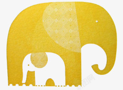 大象小象素材