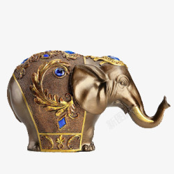 大象雕刻装饰素材
