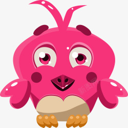 粉色小鸡粉色小鸡游戏UI图标高清图片