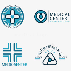 医疗中心创意医疗标志高清图片