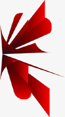 不规则几何形状红色高光效png免抠素材_新图网 https://ixintu.com 不规则 几何 形状 红色