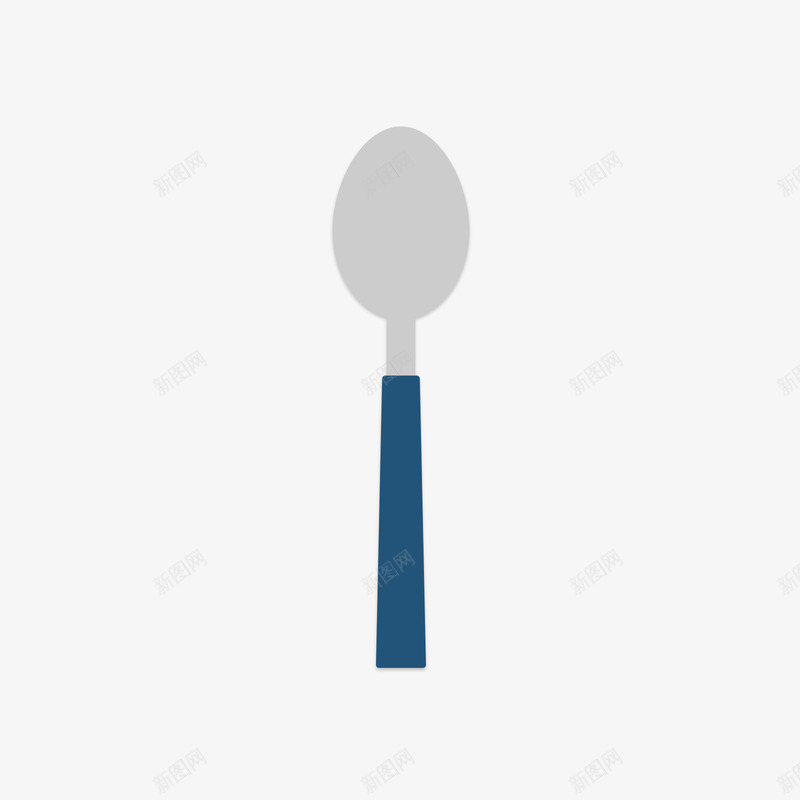 灰蓝色勺子矢量图ai免抠素材_新图网 https://ixintu.com 勺子 日用 日用勺子 灰色 灰色勺子 蓝色 矢量图