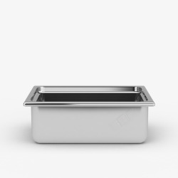 椭圆形灰色不锈钢水槽一个简单灰色方形不锈钢水槽高清图片