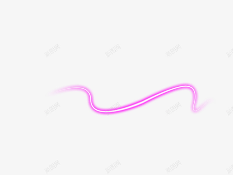 曲线紫色曲线发光曲线png免抠素材_新图网 https://ixintu.com 发光 曲线 紫色