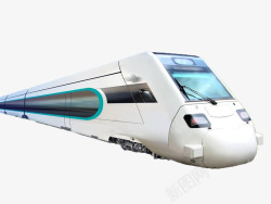 3D高速列车头素材