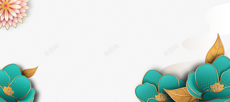 3D立体创意花瓣背景psd免抠素材_新图网 https://ixintu.com 3D立体 春季 立体创意 背景 花朵 花瓣 蓝色 装饰
