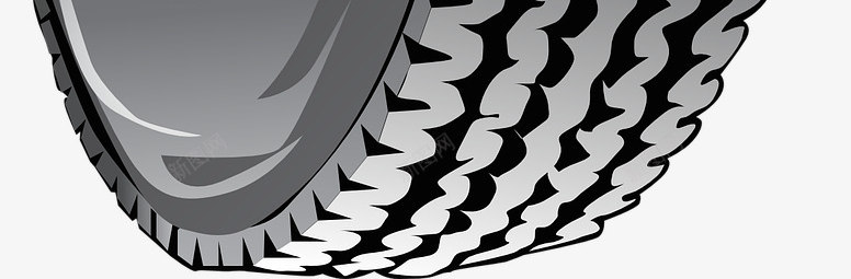 黑色耐磨的汽车轮胎png免抠素材_新图网 https://ixintu.com 汽车 耐磨 轮胎 黑色