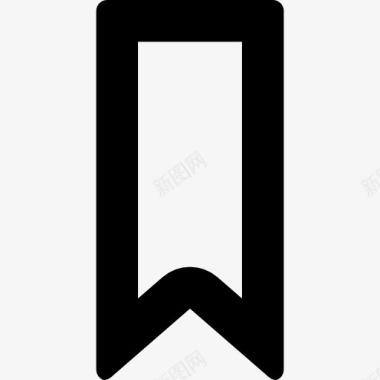 标志的轮廓图标图标