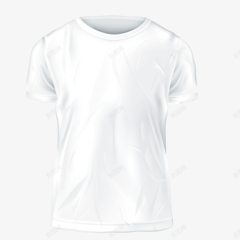 白色T恤png免抠素材_新图网 https://ixintu.com 3D PNG免抠图下载 半袖 服饰 蓝色 衣服 装饰