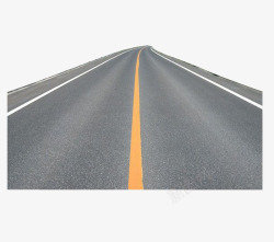 灰色马路延伸的柏油马路高清图片