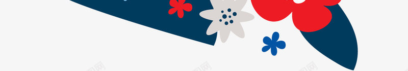 卡通丝带折叠标签png免抠素材_新图网 https://ixintu.com 丝带 卡通手绘 小清新 折叠 矢量图案 花朵