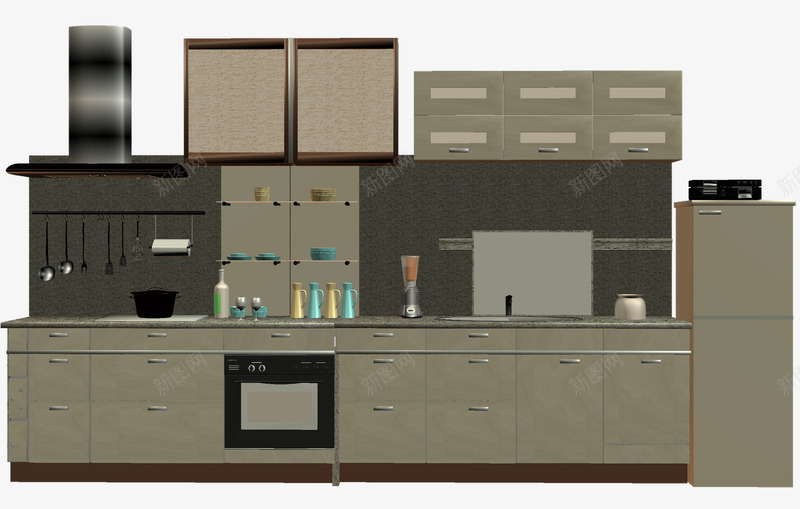 3D厨房场景动画建模png免抠素材_新图网 https://ixintu.com 3D 3D建模场景 动画建模 厨房 厨房场景 高清素材