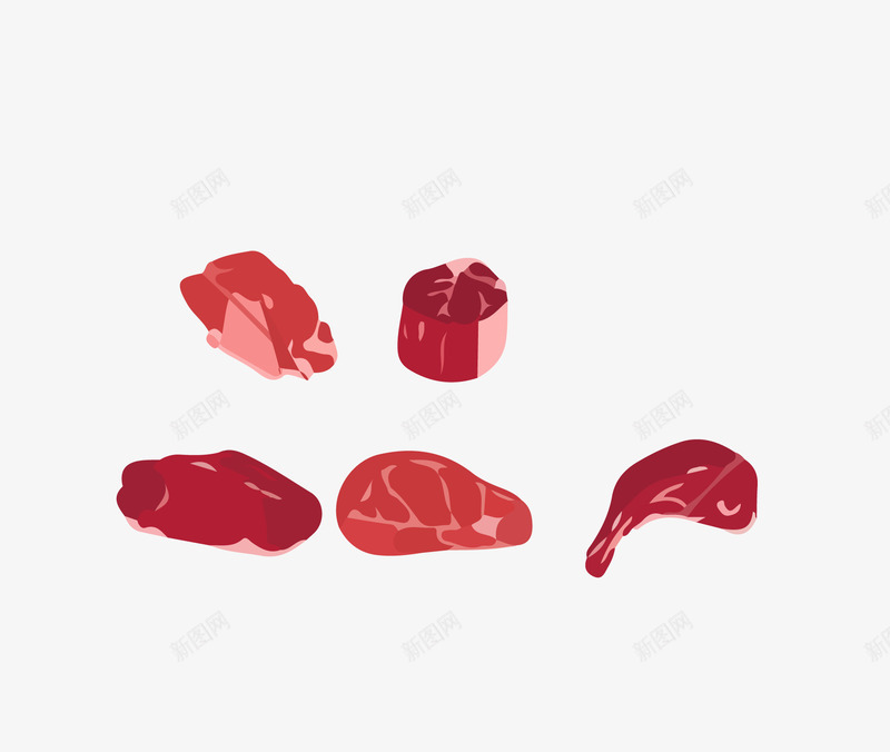 生鲜牛肉png免抠素材_新图网 https://ixintu.com ai格式 平遥牛肉 新鲜 牛肉 生鲜 美食 肉 荤菜 食品 食物 鲜肉