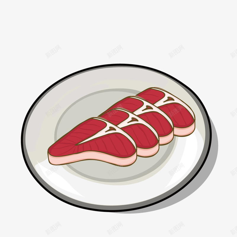 肉片大鱼大肉食材矢量图ai免抠素材_新图网 https://ixintu.com 大刀肉 大刀肉辣条 大鱼大肉食材 妈妈大刀肉 素大刀肉 肉食 背景 矢量图