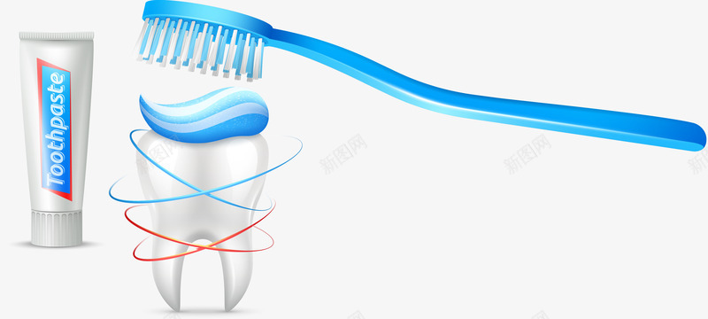 3D牙膏牙齿牙刷png免抠素材_新图网 https://ixintu.com 3D牙刷 3D牙膏 3D牙膏牙齿牙刷 3D牙齿 矢量3D牙膏牙齿牙刷