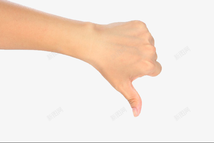 装饰图案大拇指向下手部姿势特写png免抠素材_新图网 https://ixintu.com 大拇指 姿势 手部 特写 装饰